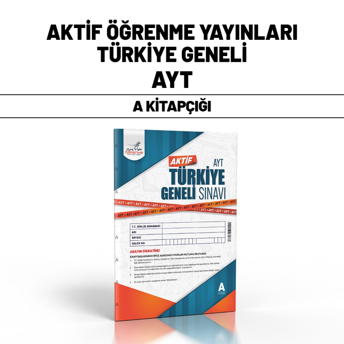 AKTİF YAYIN YKS AYT TÜRKİYE GENELİ SNV A - 25-26